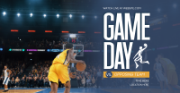 Basketball Game Day Facebook ad Image Preview