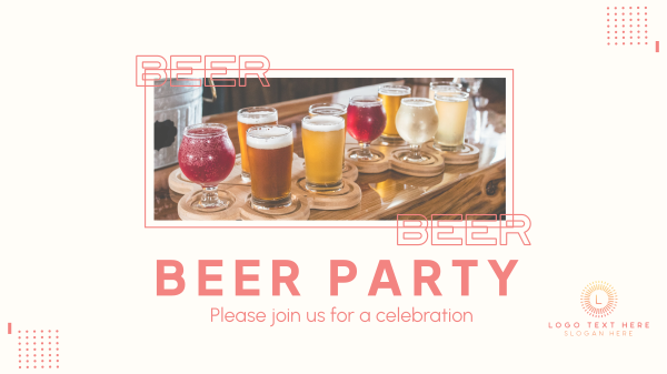 Beer Party Facebook Event Cover Design Image Preview