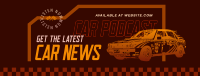 Car News Broadcast Facebook cover Image Preview