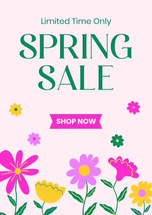 Celebrate Spring Sale Flyer Image Preview