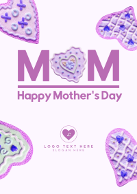 Sugar Cookies Mother's Day Poster Design