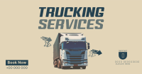 Moving Trucks for Rent Facebook Ad Design