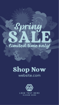 Spring Sale bouquet YouTube Short Design