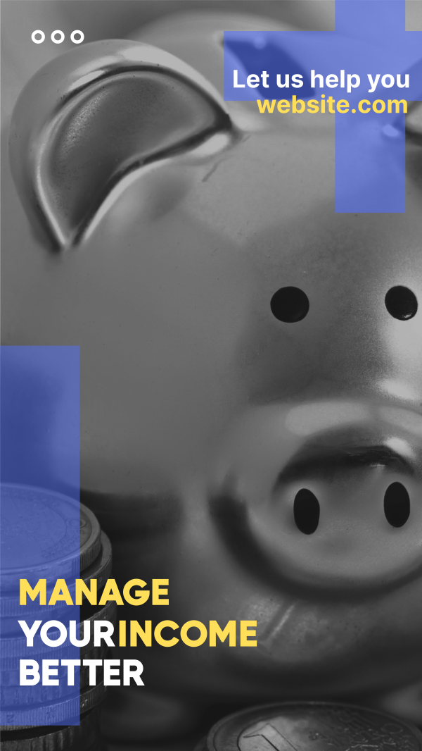 Piggy Bank Instagram Story Design