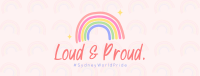 Pride Rainbow Facebook cover Image Preview