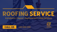 Roofing Professional Services Animation Image Preview