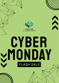 Cyber Monday Limited Offer Poster Design
