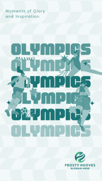 The Olympics Greeting TikTok Video Image Preview