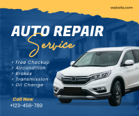 Auto Repair ripped effect Facebook post Image Preview