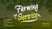 Farming Services Facebook Event Cover Design
