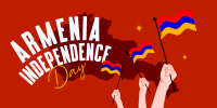 Celebrate Armenia Independence Twitter post Image Preview