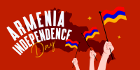 Celebrate Armenia Independence Twitter Post Image Preview