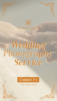 Floral Wedding Videographer Instagram story Image Preview