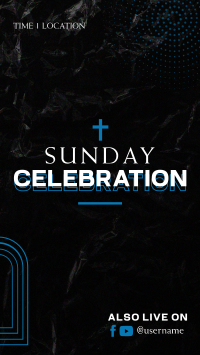 Sunday Celebration Instagram story Image Preview