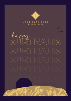 Australia Uluru Flyer Image Preview
