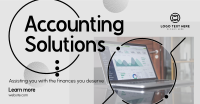 Business Accounting Solutions Facebook Ad Design