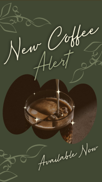 Brand New Coffee Flavor Instagram Reel Design