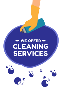 We Offer Cleaning Services Poster Image Preview