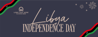 Happy Libya Day Facebook cover Image Preview