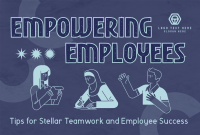 Empowering Employees Pinterest board cover Image Preview