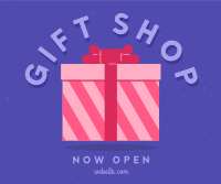 Retro Gift Shop Facebook Post Design