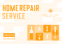 Home Repair Service Postcard Image Preview