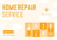 Home Repair Service Postcard Image Preview