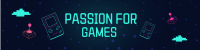 Passion for Gaming LinkedIn Banner Design