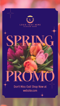 Contemporary Spring Promo TikTok Video Preview