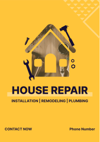 House Repair Company Flyer Design