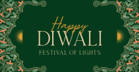 Elegant Diwali Frame Facebook ad Image Preview