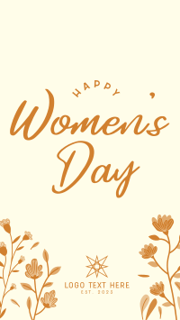 Floral Women's Day Facebook Story Design