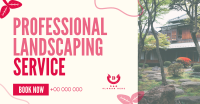 Organic Landscaping Service Facebook Ad Design