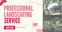 Organic Landscaping Service Facebook ad Image Preview