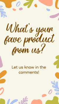 Organic Question Instagram Story Design