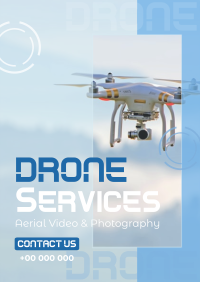 Drone Video and Photography Poster Design
