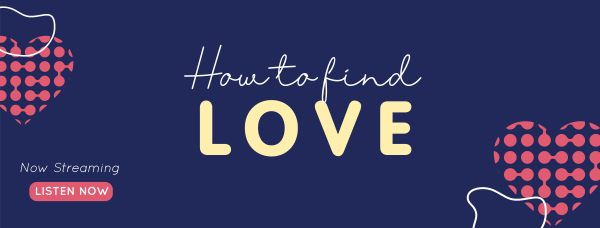 How To Find Love Facebook Cover Design Image Preview