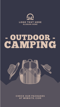 Outdoor Campsite Instagram Reel Preview