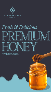 Organic Premium Honey TikTok video Image Preview