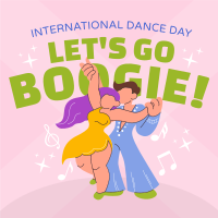 Lets Dance in International Dance Day Instagram post Image Preview