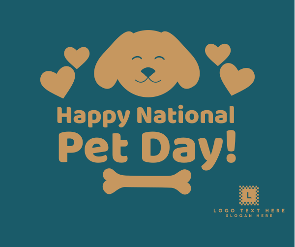 National Pet Day Facebook Post Design Image Preview