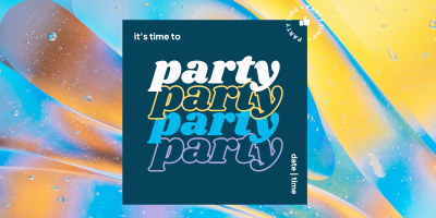 Time To Party Twitter Post Image Preview