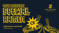 Special Ramen Serving Animation Preview