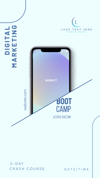 Digital Bootcamp Phone Instagram story Image Preview