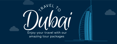 Welcome to Dubai Facebook cover Image Preview