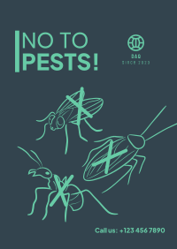 House Pest Control Poster Design