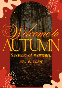 Hello Autumn Flyer Design
