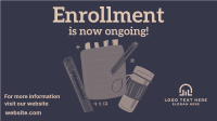 Enrollment Is Now Ongoing Facebook Event Cover Design