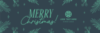 Artsy Christmas Party Twitter header (cover) Image Preview
