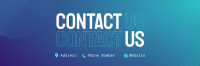 Smooth Corporate Contact Us Twitter header (cover) Image Preview
